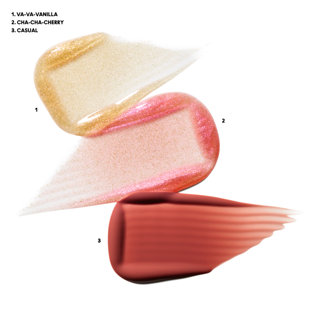 Gloss Enthusiast Lipglass Air Trio<br><font color=#ff0000>שווי 345 ₪ </font>