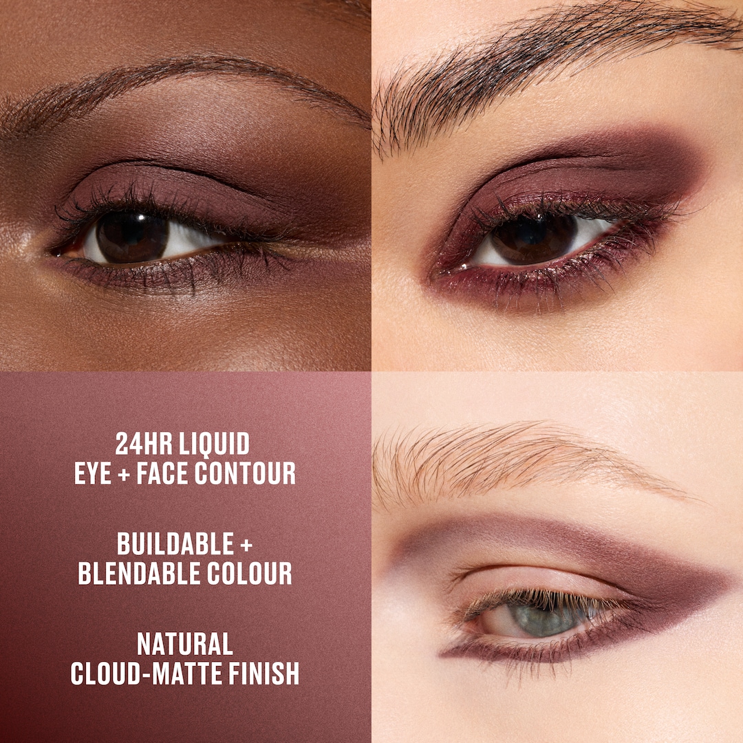Multisculpt Matte Liquid Eyeshadow And All-Over Colour, Pinot Noir, 4 מ"ל