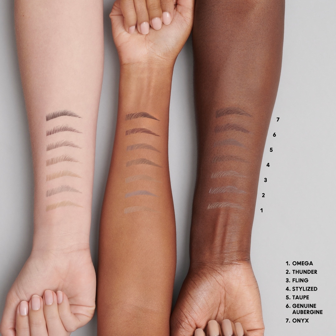 M·A·C Pro Brow Definer 1MM Tip Brow Pencil, ONYX, 0.03 גרם