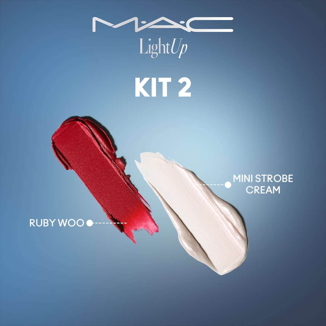 Retro Matte Lipstick + Strobe Cream / Mini M·A·C Duo Kit (27% Savings!)