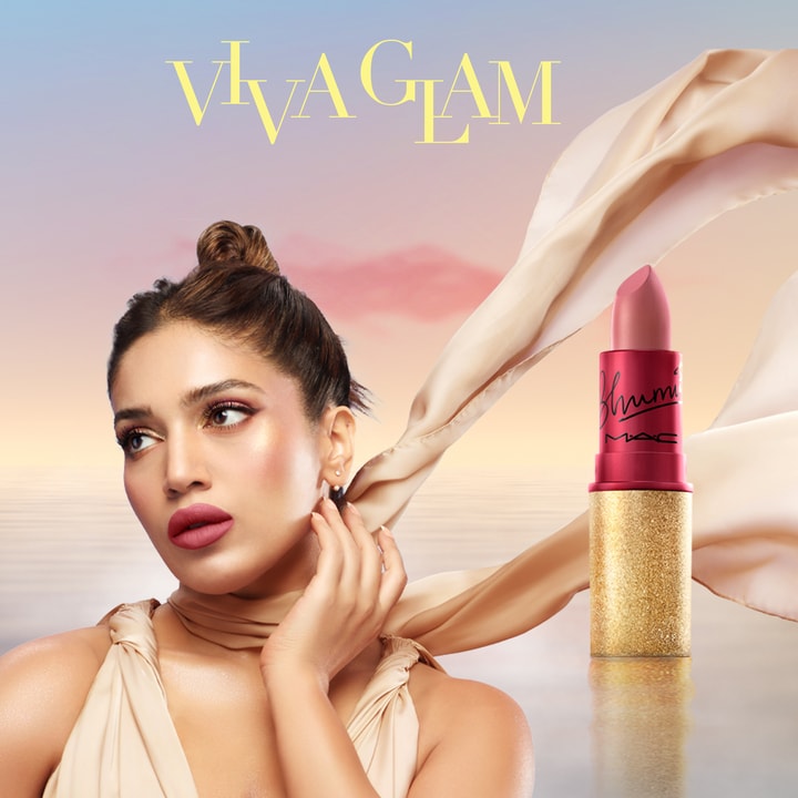 Viva Glam Bhumi Pednekar: Powder Kiss Lipstick