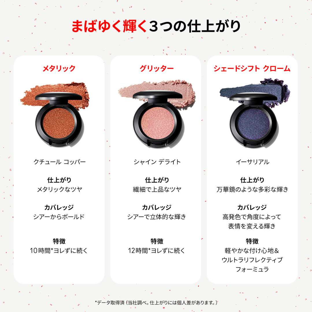 アイシャドウ メタリック | マック MAC Cosmetics 公式オンラインショップ