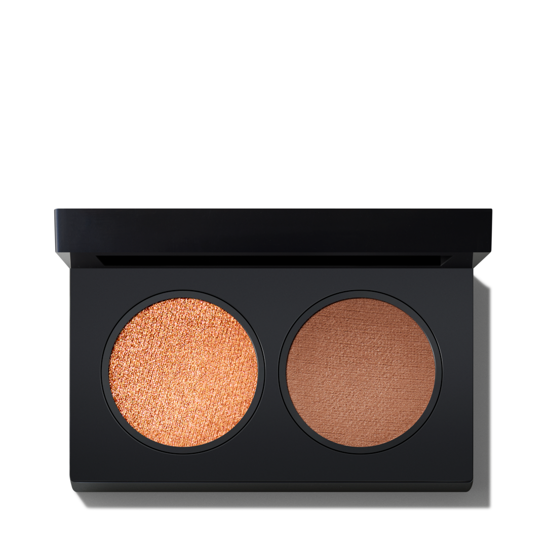 SMOKE + ICE EYE SHADOW DUO, ミッドナイト＋マジック, 2g