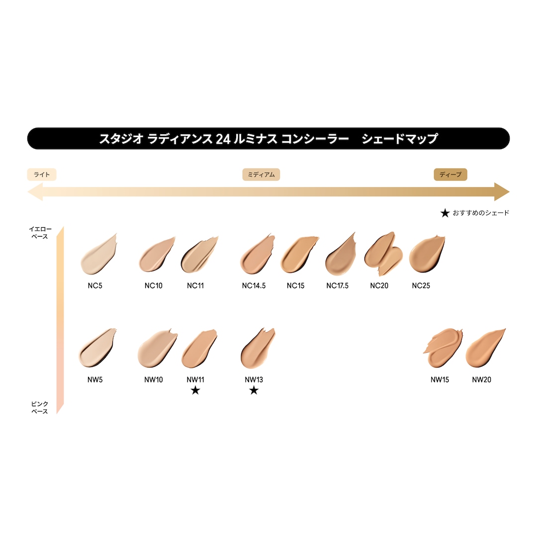 STUDIO RADIANCE 24HR LUMINOUS LIFT CONCEALER, NC5, 11 ML