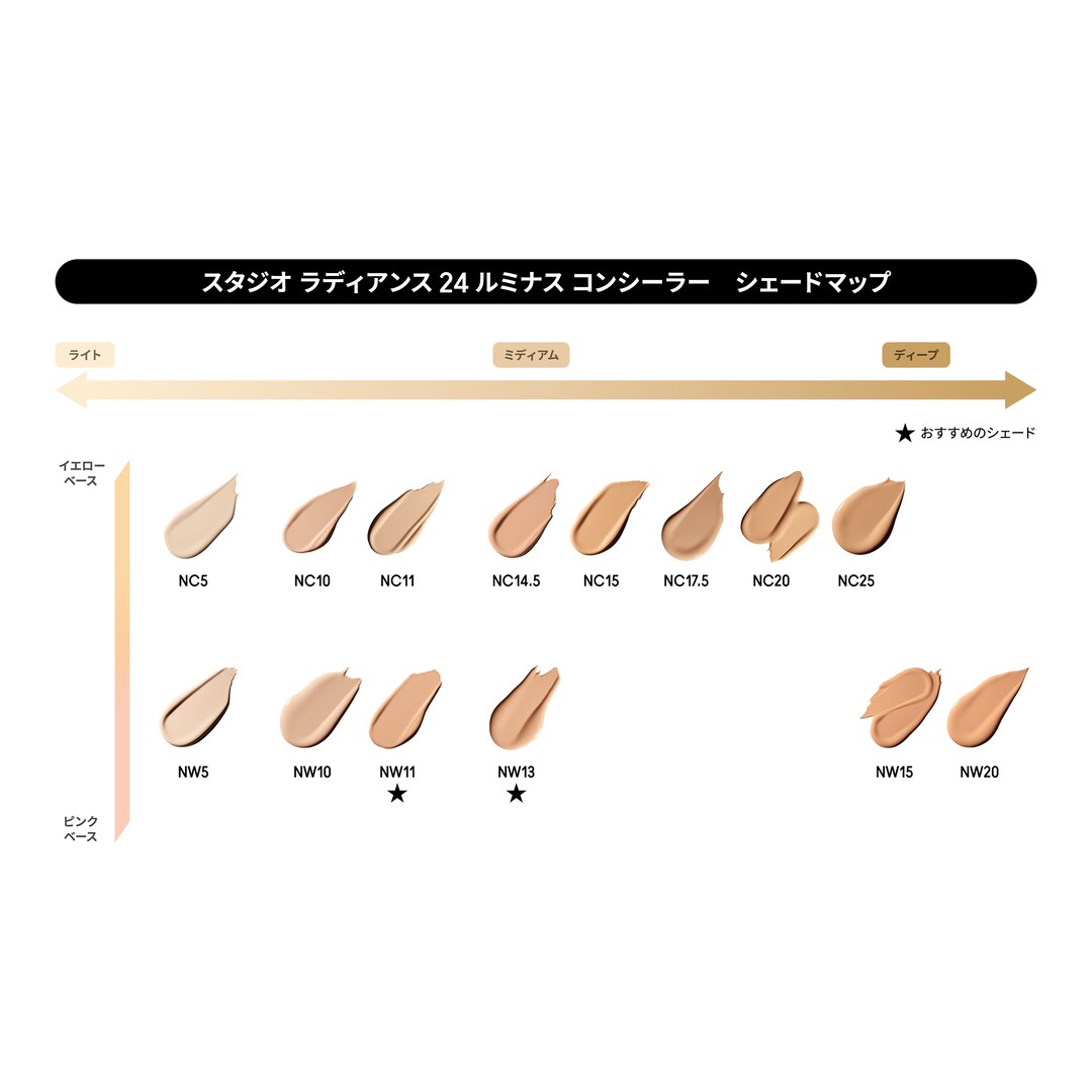 STUDIO RADIANCE 24HR LUMINOUS LIFT CONCEALER, NC5, 11 ML
