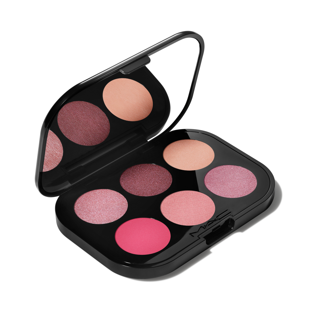 CONNECT IN COLOUR EYE SHADOW PALETTE X6 / ROSE LENS