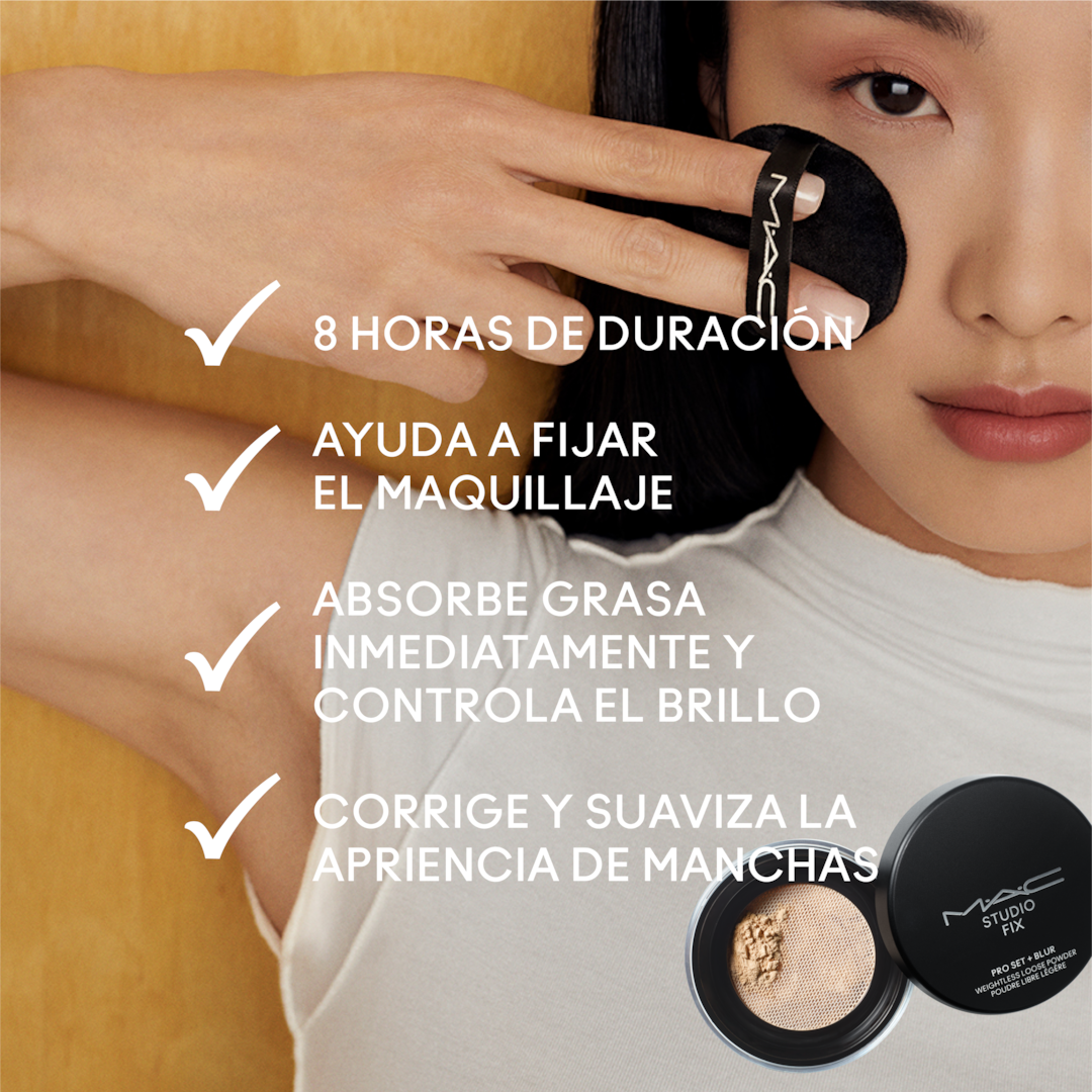 Polvo Studio Fix Pro Set + Blur Weightless Loose Powder