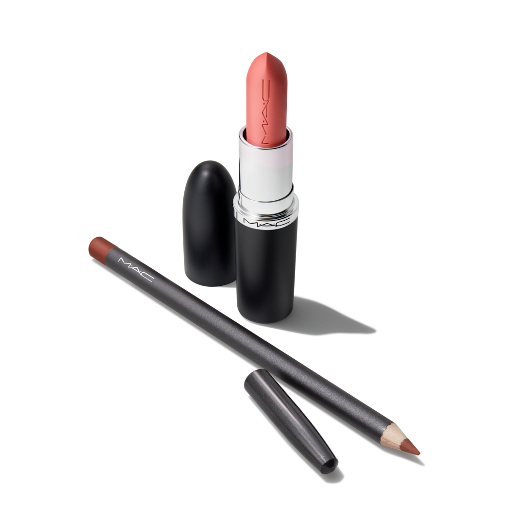 Satin Soft Lip Combo / Sepia Collection, Pink, 