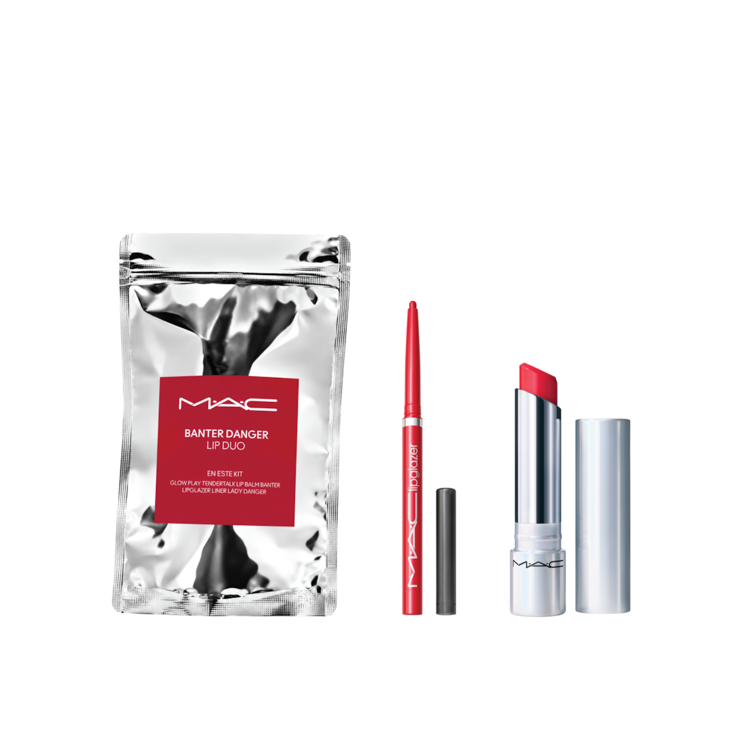 M·A·C - Set de labios: Banter Danger Lip Duo EDICIÓN LIMITADA, 3.25 gm