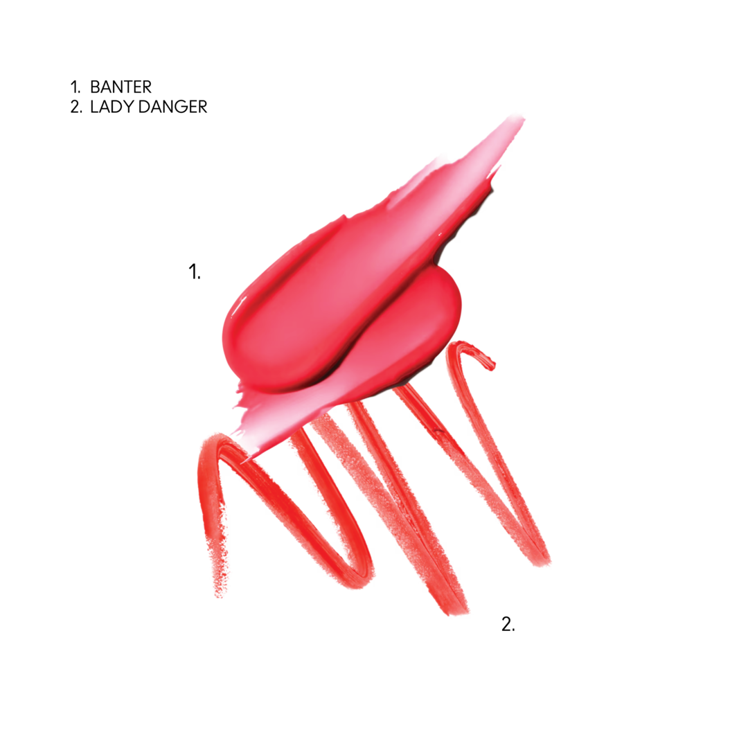 M·A·C - Set de labios: Banter Danger Lip Duo EDICIÓN LIMITADA, 3.25 gm
