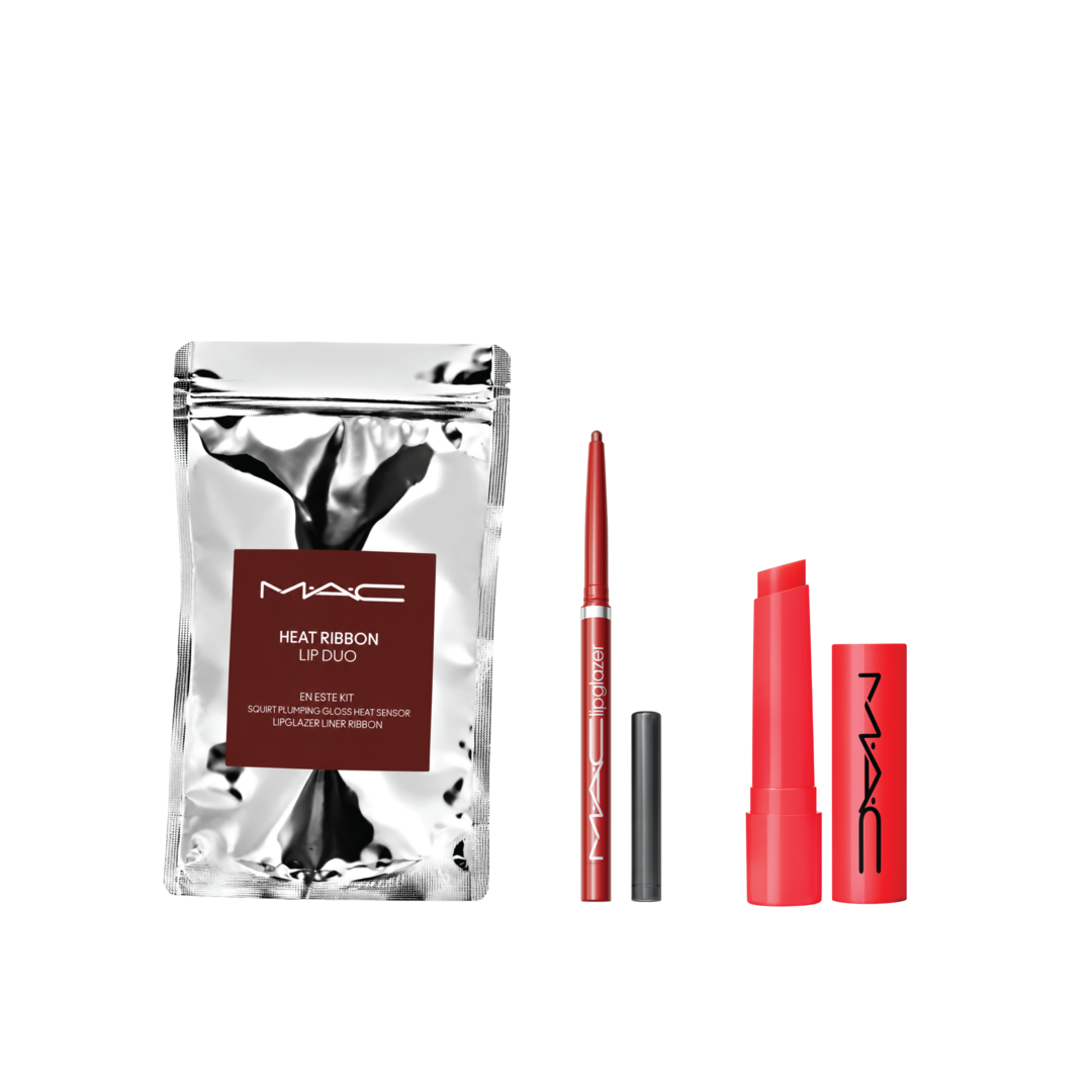 M·A·C - Set de labios: Heat Ribbon Lip Duo EDICIÓN LIMITADA, 2.55 gm
