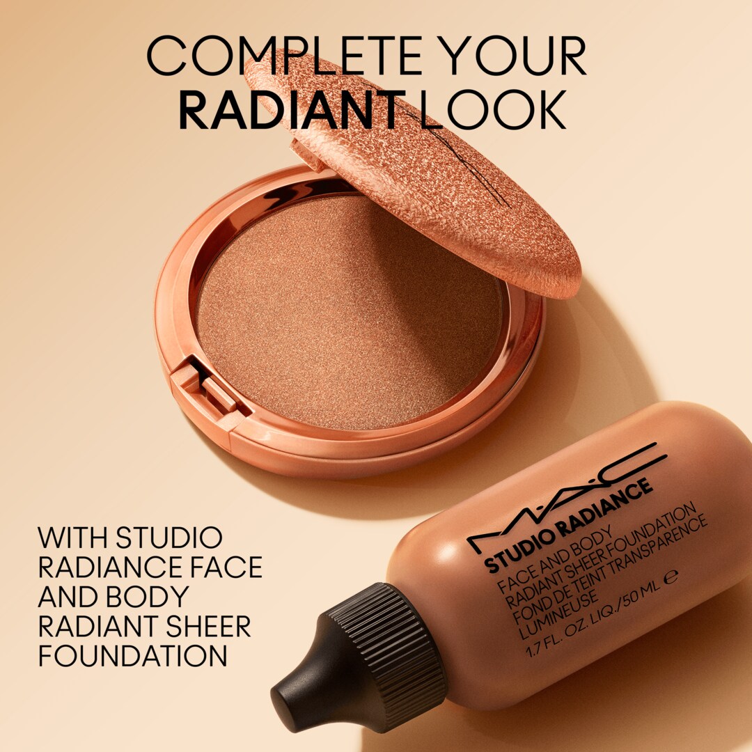 SKINFINISH SUNSTRUCK RADIANT BRONZER, Radiant Medium Golden, 8g
