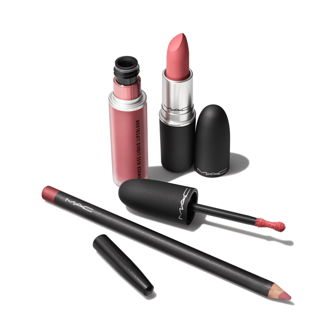 Powdered Snow Powder Kiss Lip Kit