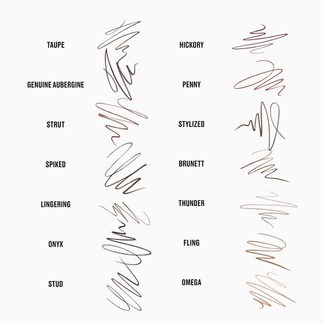 PRO Brow Styler Fill & Shade Brow Pencil PRO持色精準眉型筆, STUD, .08GM/0OZ