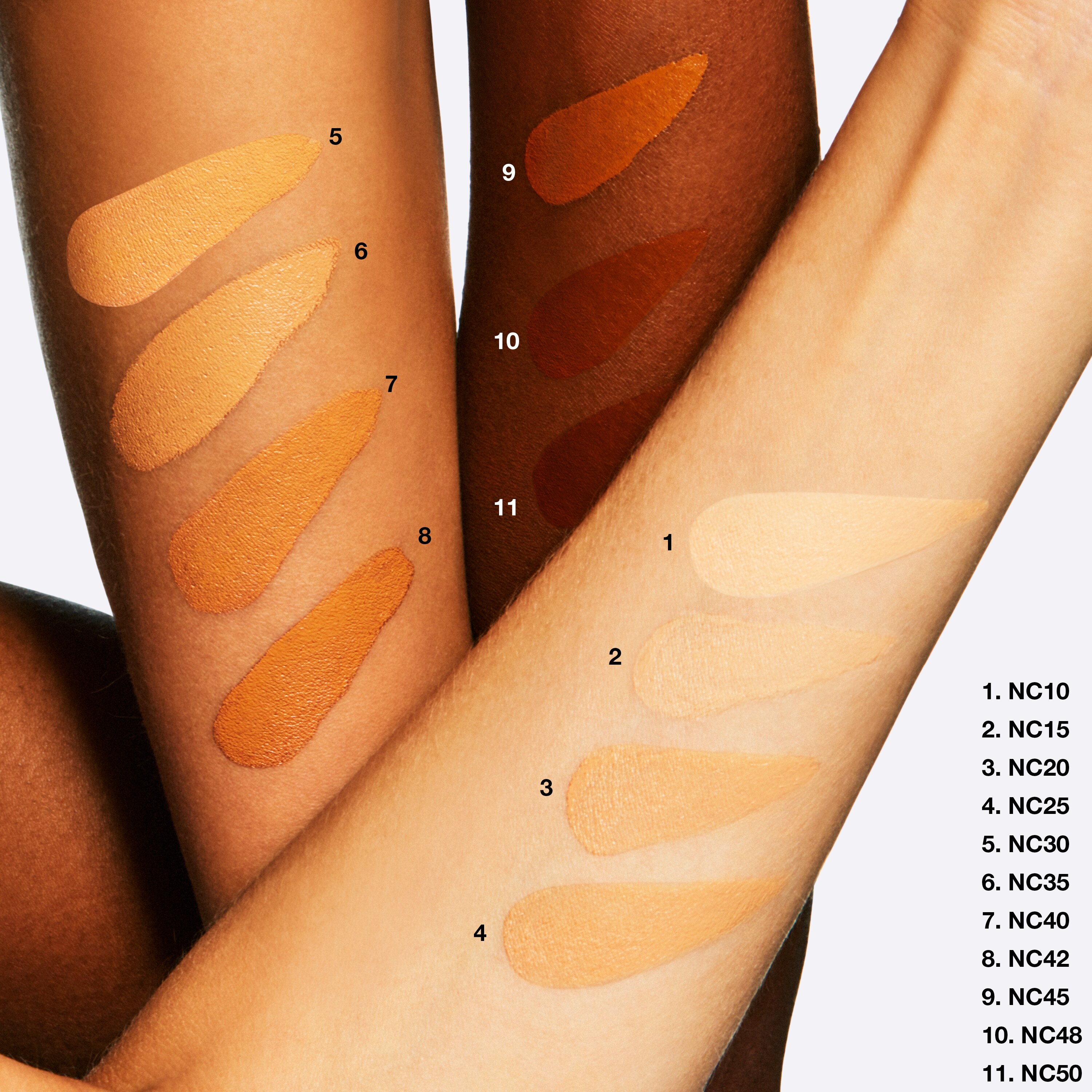 mac studio finish concealer nc35