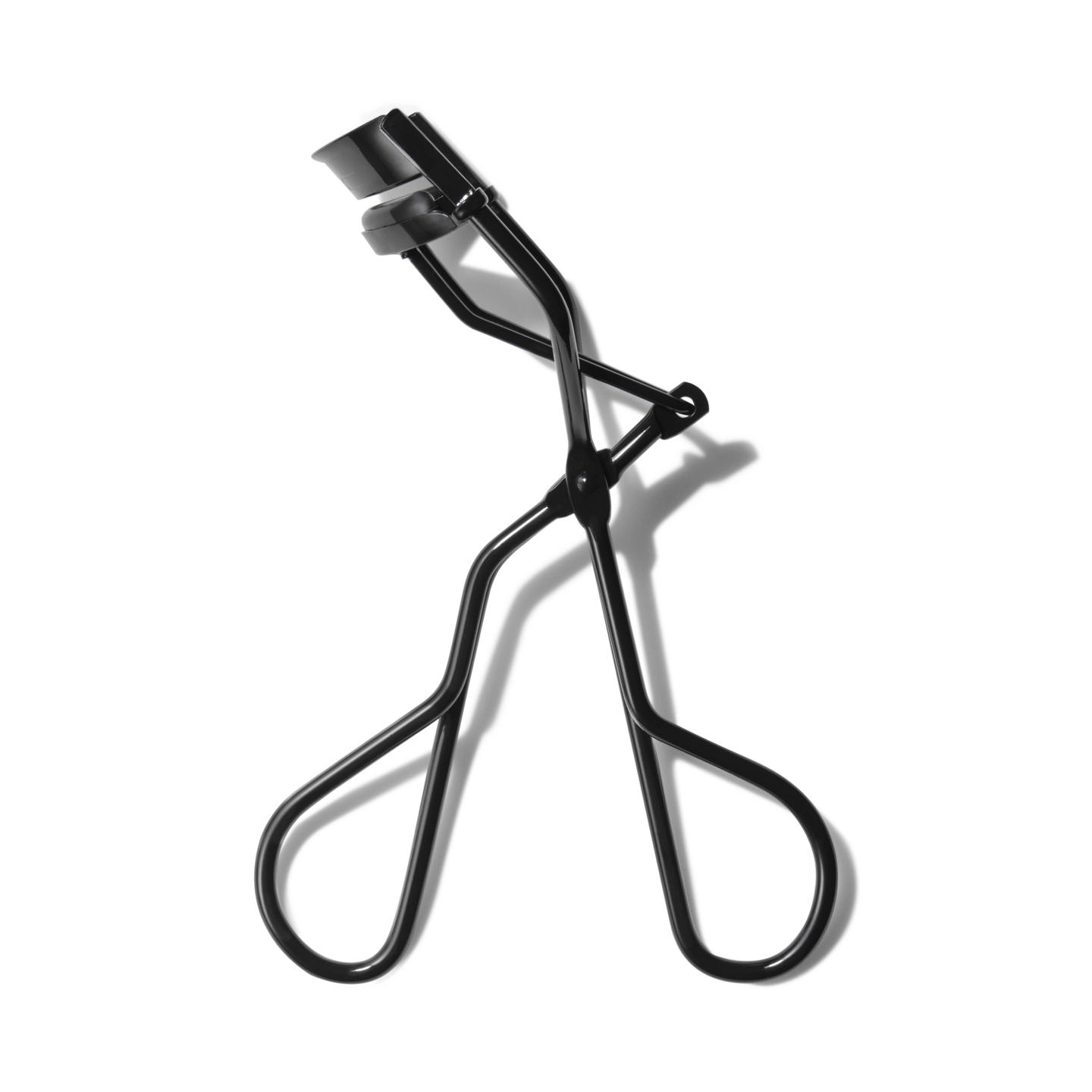 LASH NEXT DOOR Professional Eyelash Curler - Instant Long Lasting Curl,  Lifts & Shapes - No Pinching or Creasing. Includes Replacement Pad (in Black )