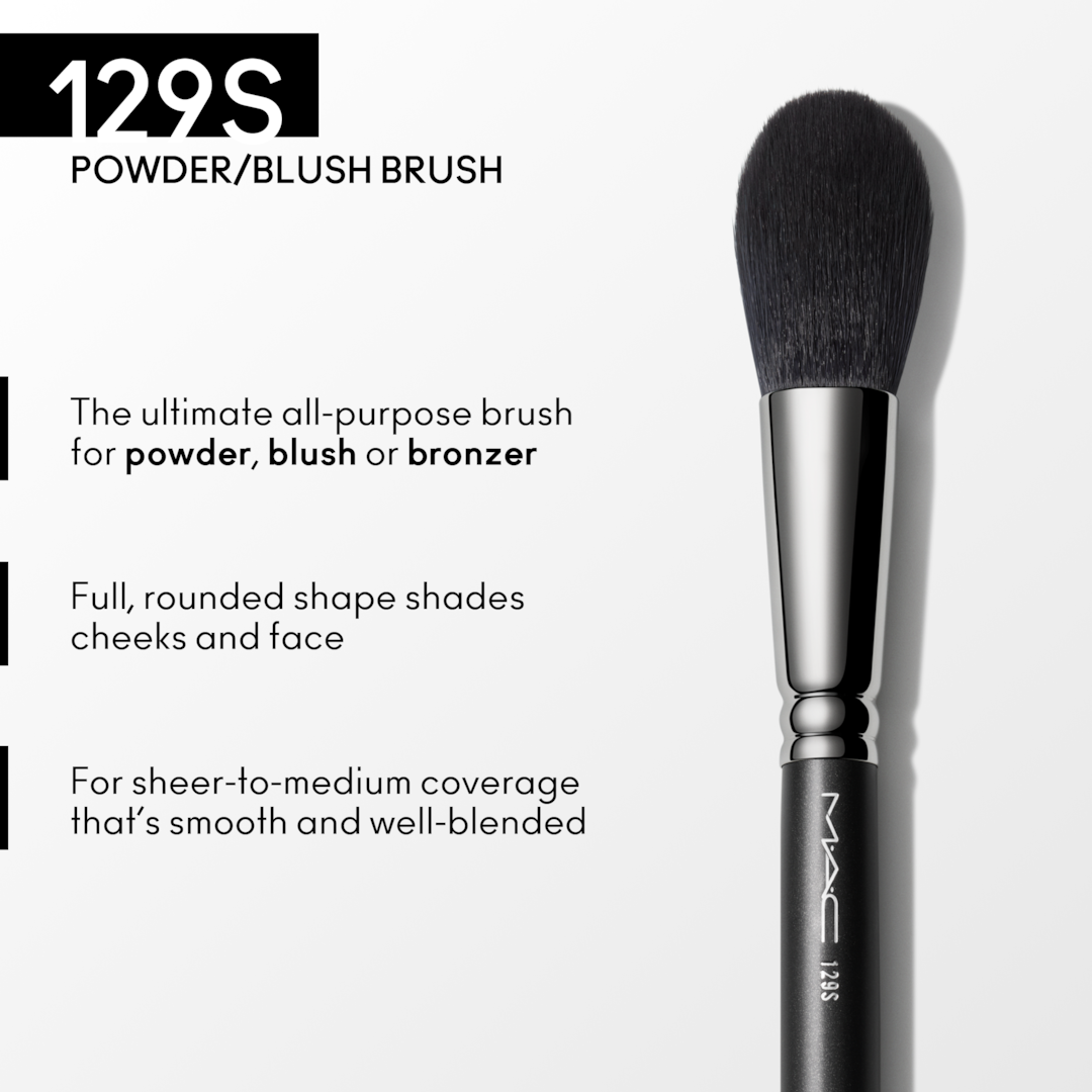 M∙A∙C 129 Synthetic Powder/Blush Brush | M∙A∙C Cosmetics | MAC