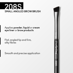 208 Synthetic Angled Brow Brush