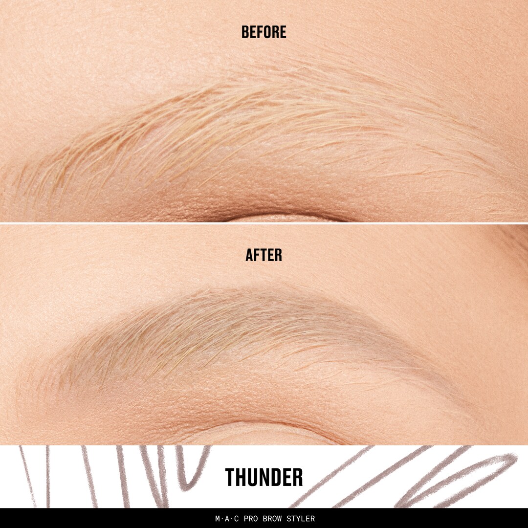 Pro Brow Styler Fill & Shade Brow Pencil, Thunder, 0.08G / 0.002 OZ