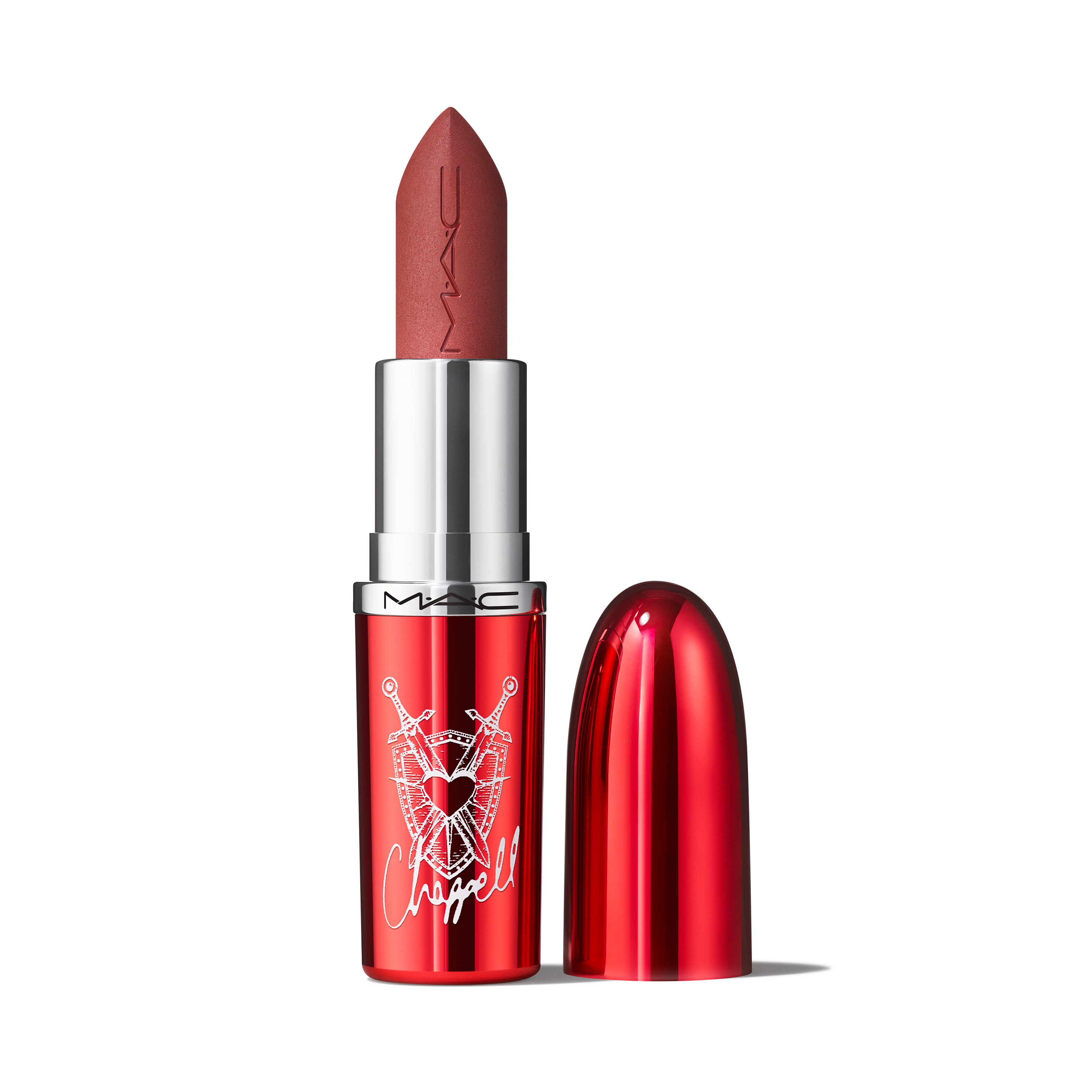 M·A·Cximal Silky Matte Viva Glam Lipstick In UnNatural Red Head