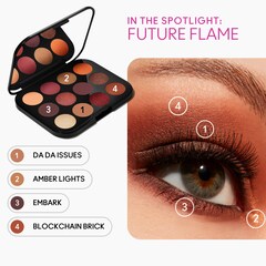 Connect In Colour Eye Shadow Palette: Future Flame