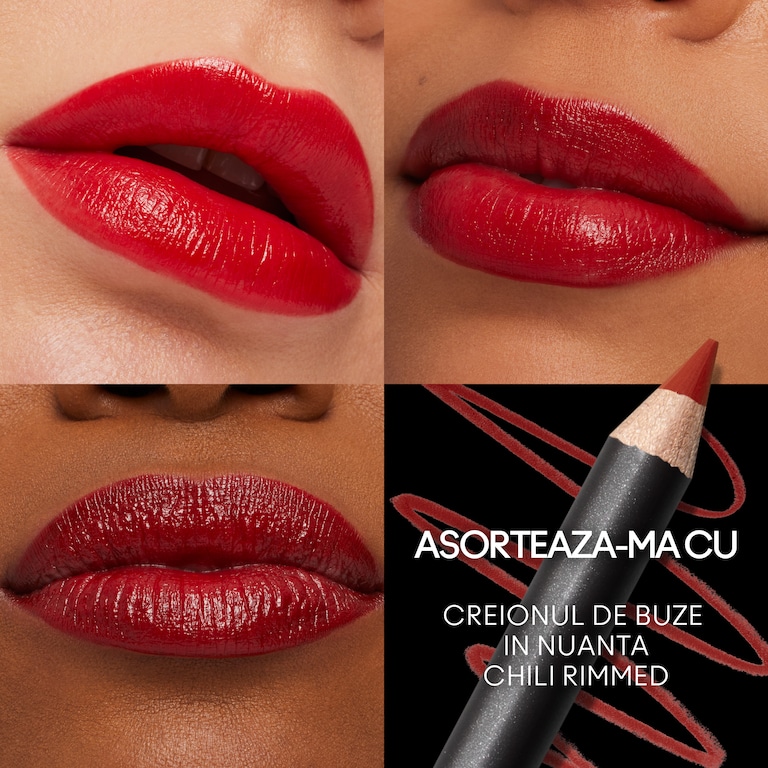 M·A·Cximal Sleek Satin Lipstick, Left On Red, 3.5g