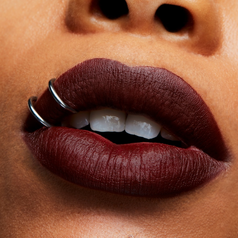 Matte Lipstick, 3.0 g, Antique Velvet, Model, medium