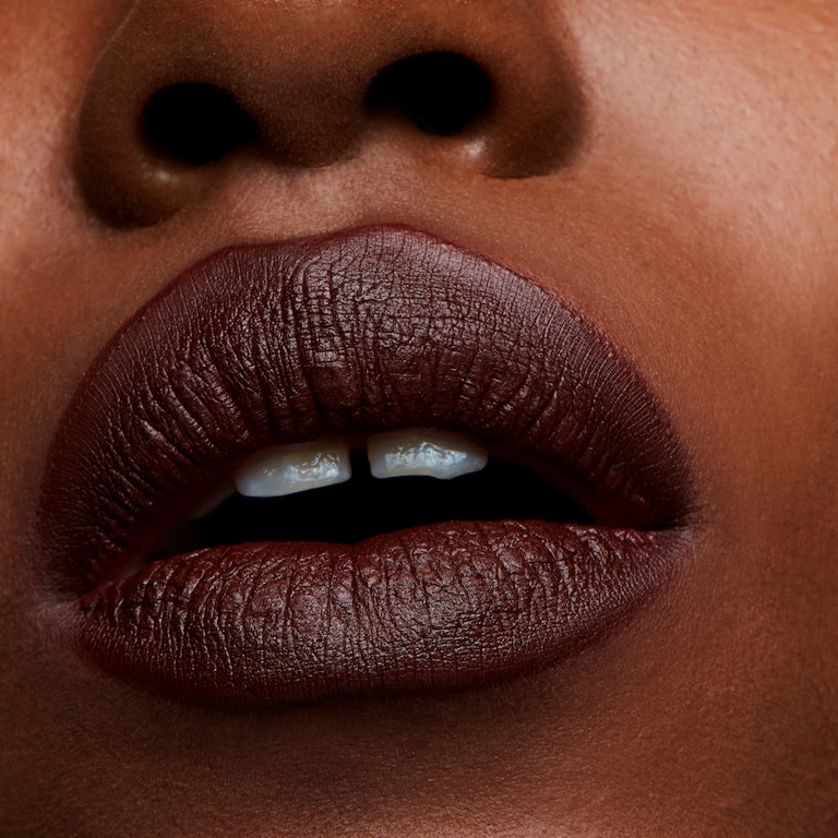 Matte Lipstick, 3.0 g, Antique Velvet, Model, deep
