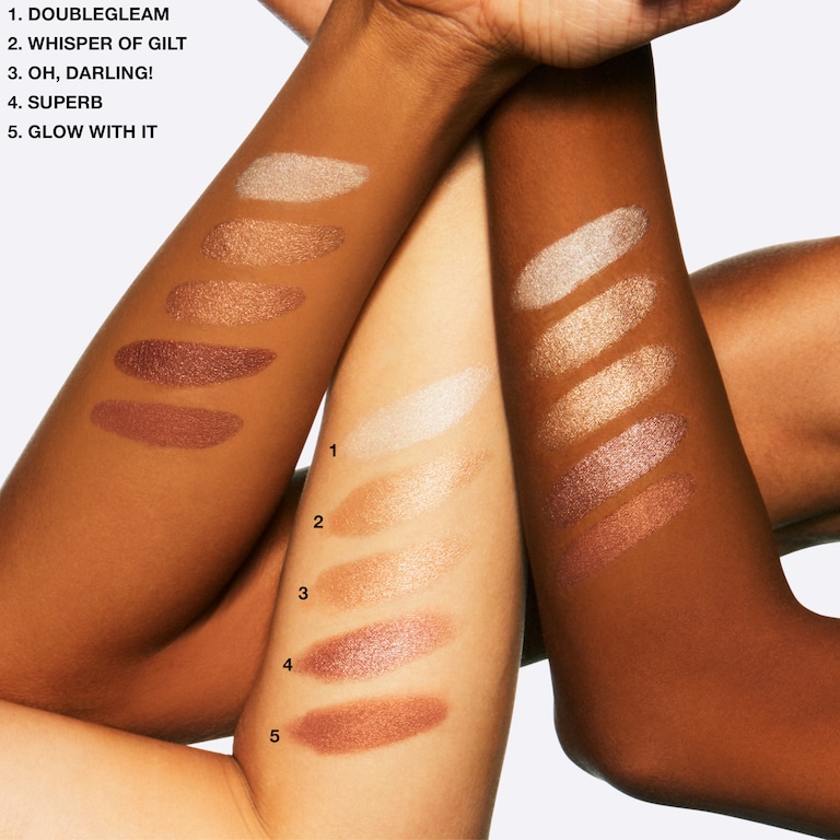 Extra Dimension Skinfinish, 9.0 g, Whisper of Gilt, Model, medium