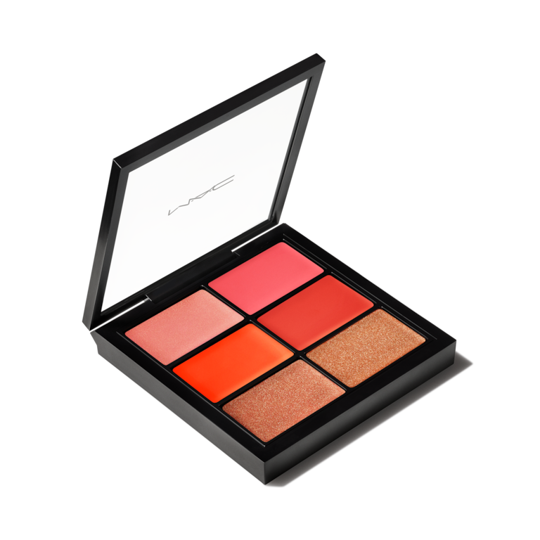 Palette pour les lèvres teintes orange M·A·C Pro, Bronze Shimmer|+|Look At Her|+|So Chaud|+|Morange|+|Cross Wires|+|Sandy B, 6g, Product Shot