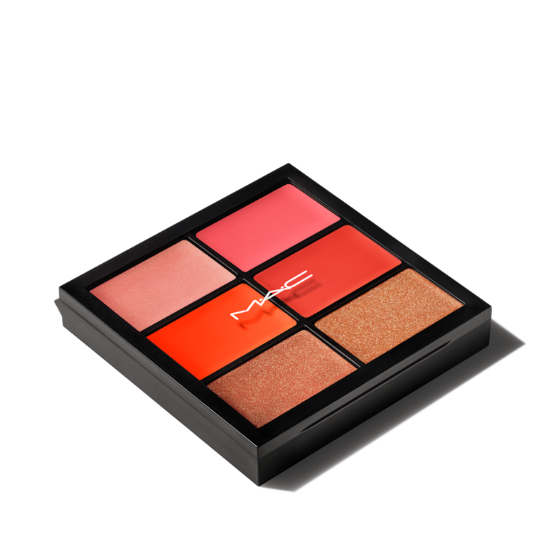 Palette pour les lèvres teintes orange M·A·C Pro, Bronze Shimmer|+|Look At Her|+|So Chaud|+|Morange|+|Cross Wires|+|Sandy B, 6g, Product Shot