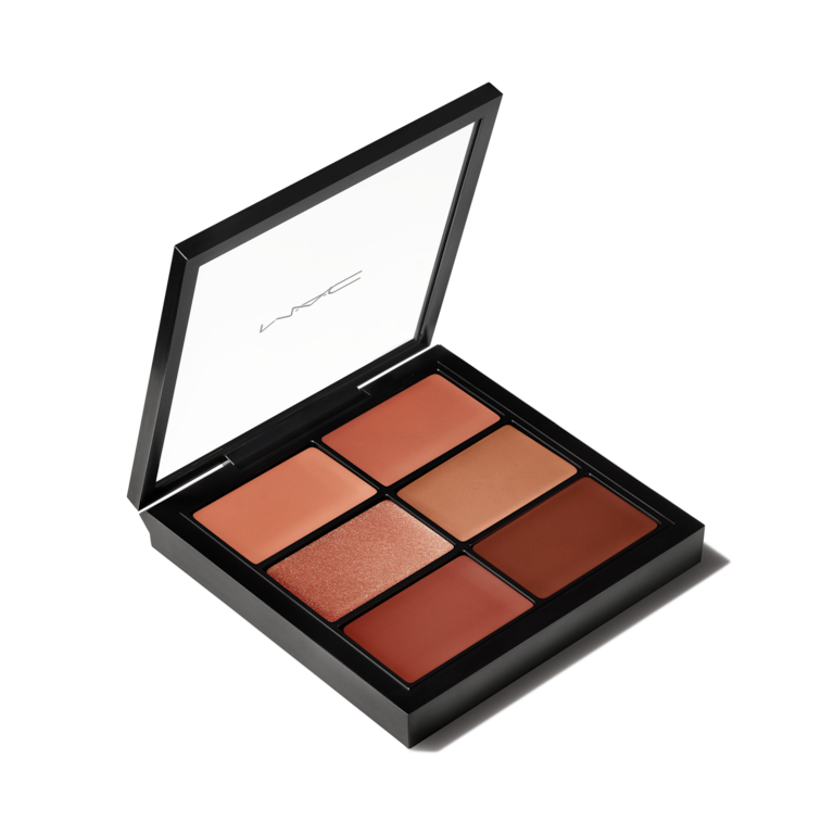 Palette pour les lèvres teintes marron M·A·C Pro, Peachstock|+|Fresh Brew|+|Paramount|+|Half N Half|+|Taupe|+|Frenzy, 6g, Product Shot