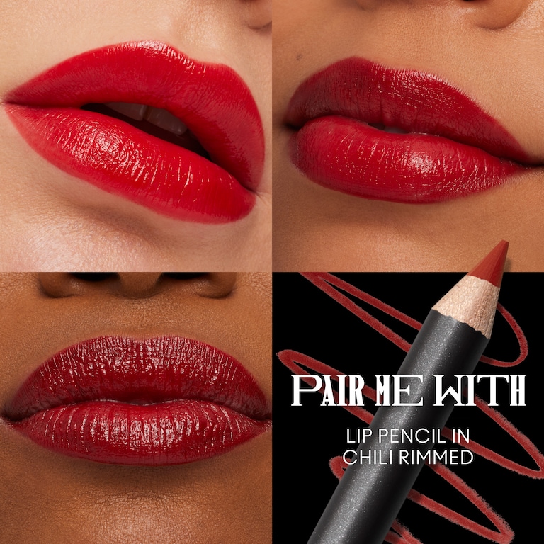 M·A·Cximal Sleek Satin Lipstick, 3.5 g, Left On Red, Alt