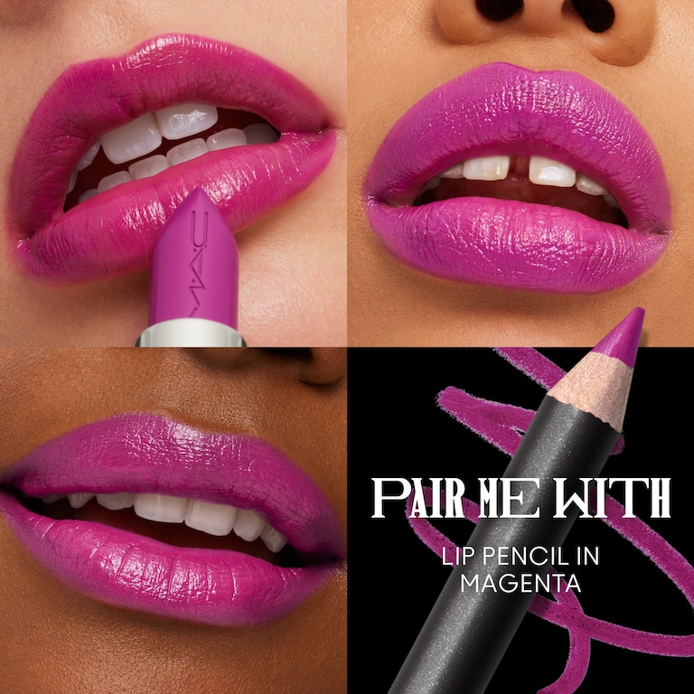 M·A·Cximal Sleek Satin Lipstick, 3.5 g, Violet Vaport, Alt