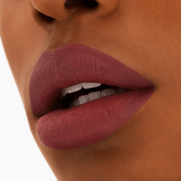 M·A·C Locked Kiss 24hr Lipstick, Opulence, 1.8g, Model, Deep Skin Tone