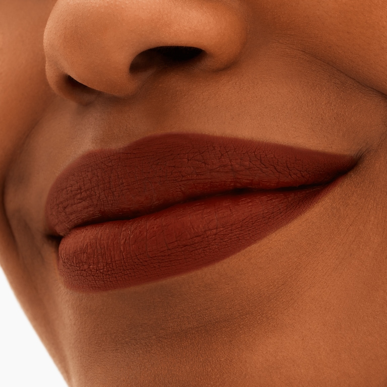 M·A·C Locked Kiss 24hr Lipstick, Sophistry, 1.8g, Model, Deep Skin Tone