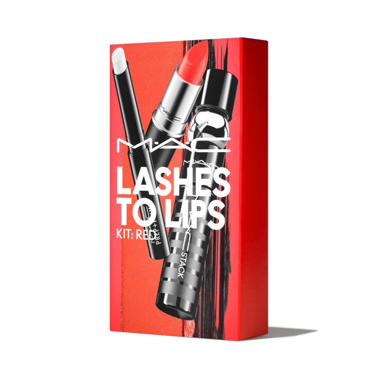 Lashes To Lips Kit, Red, Product Shot