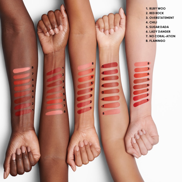 M·A·Cximal Silky Matte Lipstick, 3.5 g, Chili, Model, multiple