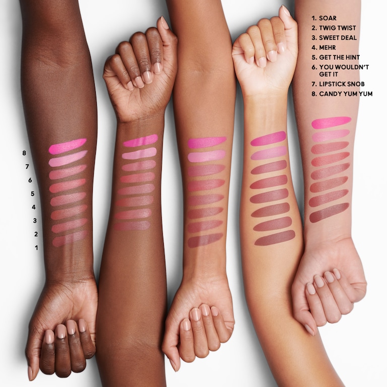 M·A·Cximal Silky Matte Lipstick, 3.5 g, Get The Hint?, Model