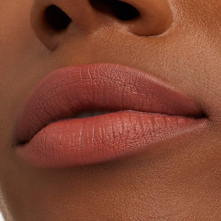 Matte Lipstick / M·A·C 40 Disney Favourites in Princess Incognito, Princess Incognito, 3g, Model, Deep Skin Tone