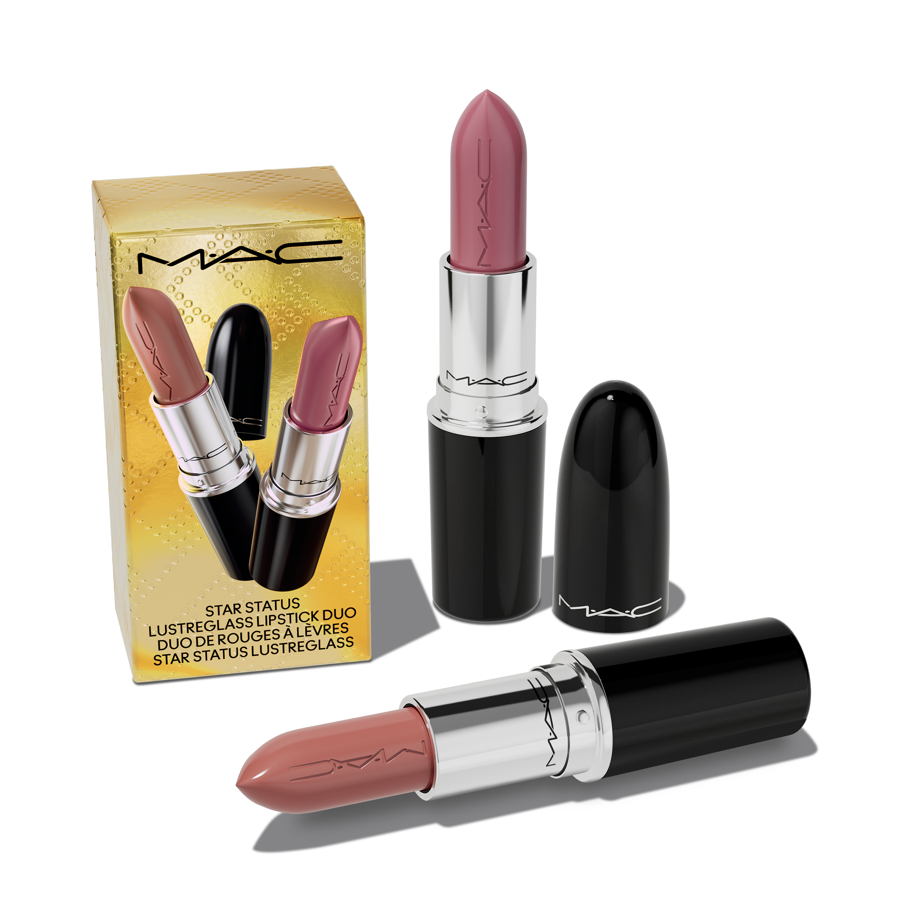 M·A·Cximal Lip Duo Value Set with Full-Sized Silky Matte  MAC Cosmetics Lipstick Duo - Lipsticks main image 2