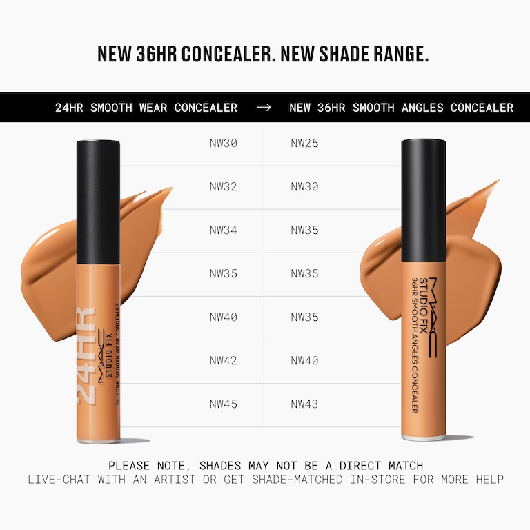 Studio Fix 36HR Smooth Angles Concealer, 7.0 ml, NW43, Alt