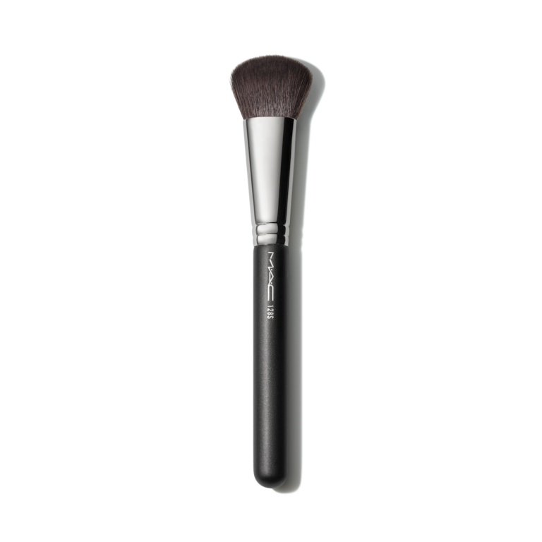 128 Synthetic Split Fibre Cheek Brush, 19cm, Product Shot