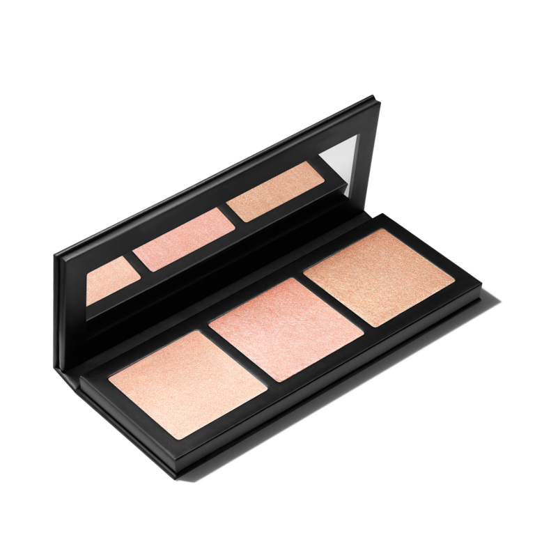 Hyper Real Glow Palette / Flash + Awe, Flash + Awe, Rosy Glow, Light of the Party, 13.5g, Product Shot