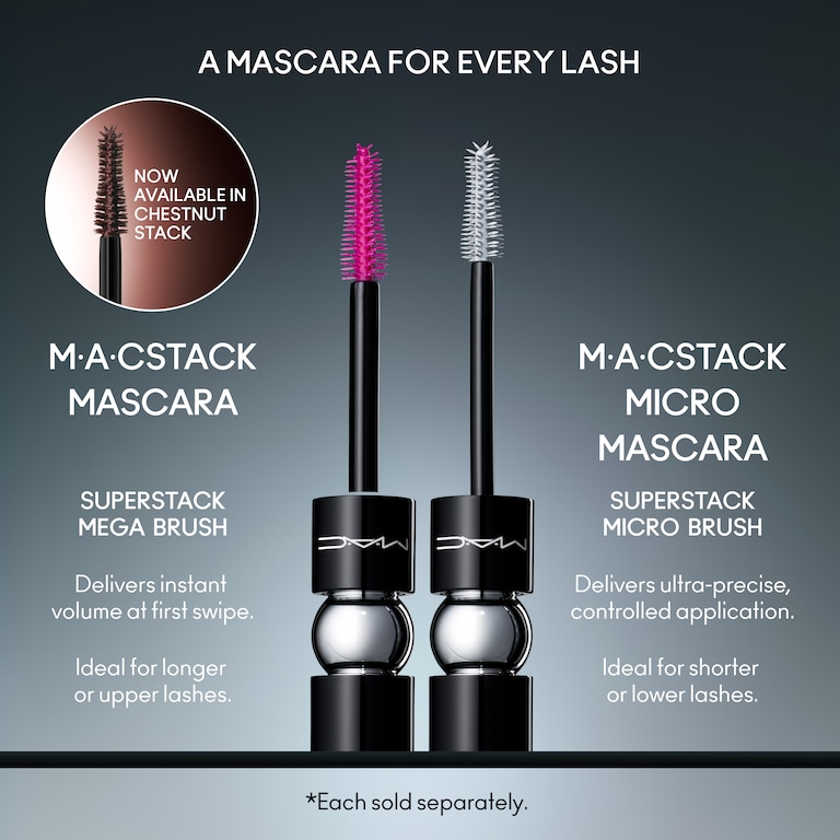 M·A·CStack Macstack Mascara, Chestnut Stack, 12ml