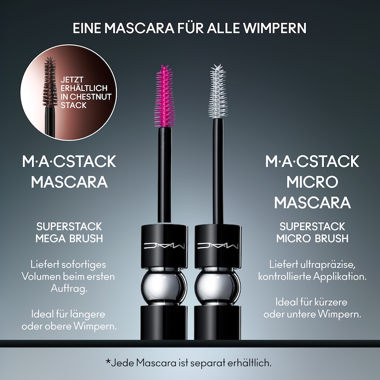 M·A·CStack Mascara, Chestnut Stack, 12ml