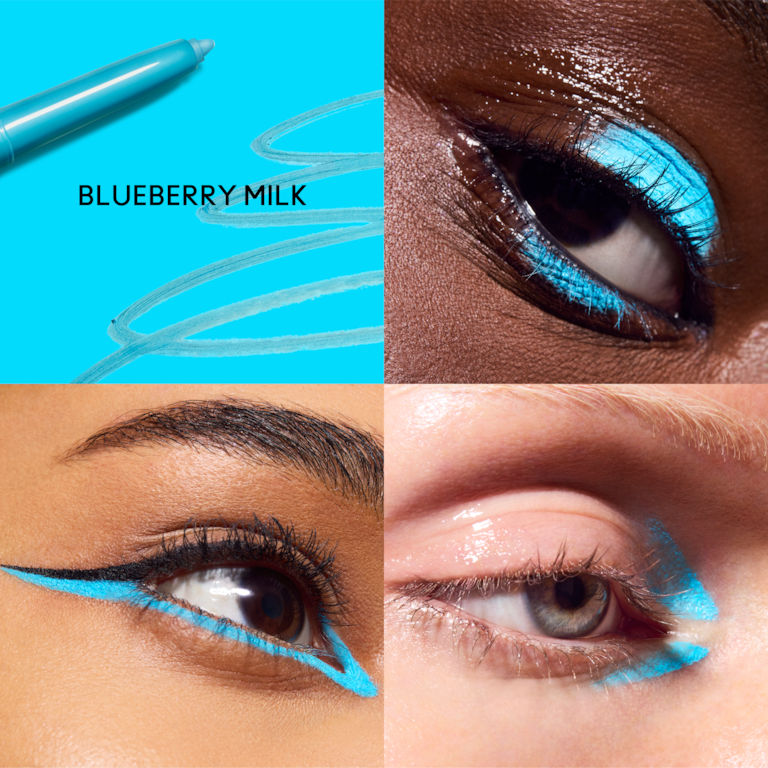 M·A·C Colour Excess Gel Pencil Eye Liner, 0.35 g, Blueberry Milk, Model, multiple