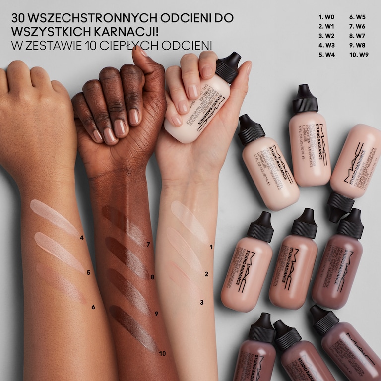 Studio Radiance Studio Radiance Face and Body Radiant Sheer Foundation, N3, N3, 50ml, Model, Light Skin Tone