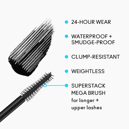 M·A·CStack Waterproof Mascara, 12.0 ml, Black Stack, Alt