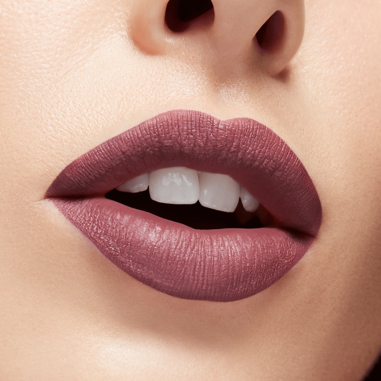 M·A·C Locked Kiss M·A·C Locked Kiss Liquid Lipcolour, Opulence, 4ml, Model, Light Skin Tone